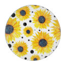 Search for sunflower chopping boards Watercolor