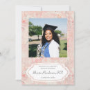 Search for feminine graduation invitations Girly