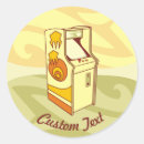 Search for arcade game stickers Retro
