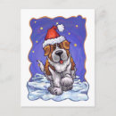 Search for st bernard christmas cards Wreath