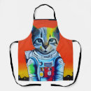 Search for space cat aprons Kitten