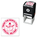 Search for north pole delivery rubber stamps Cute