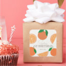 Search for orange birthday stickers Kids