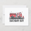 Search for fire truck birthday cards Party