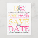 Search for paris save the dates Engagement