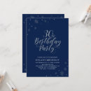 Search for winter 30th birthday invitations Sparkle