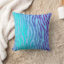 Search for blue zebra stripe cushions Trendy