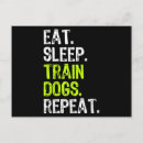 Search for dog trainer postcards Pet