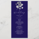 Search for royal blue wedding programmes Classic