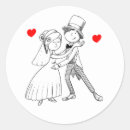 Search for bride and groom cartoon stickers Cute