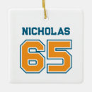 Search for fan christmas tree decorations Jersey number