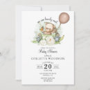 Search for teddy bear balloons invitations Bohemian