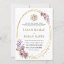 Search for purple and rose gold wedding invitations Couple