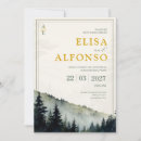 Search for pine green wedding invitations Rustic