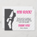 Search for rock thank you cards For kids