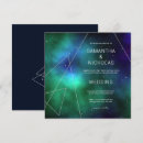 Search for cosmic wedding invitations Modern