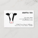 Search for cow business cards Agriculture