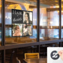 Search for hair salon window decals Simple