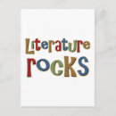 Search for literature postcards Design