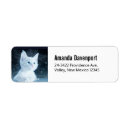 Search for pet return address labels Cat