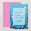 Search for ocean bridal shower invitations Under the sea