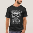 Search for aircraft technician tshirts Aviation mechanic