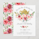 Search for teapot birthday invitations Elegant
