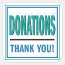 Search for donation stickers Charity