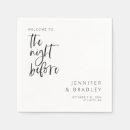 Search for game night napkins Rehearsal dinner