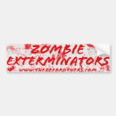 Search for bloody bumper stickers Zombies