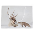 Search for reindeer gift bags Rudolph