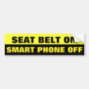 Search for cell bumper stickers Safe driving