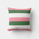 Search for white and green cushions Stripes