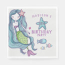 Search for mermaid napkins Fish