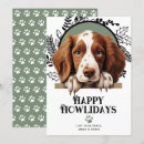 Search for spaniel christmas cards Happy howlidays