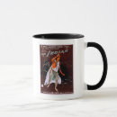 Search for red feather mugs Vintage