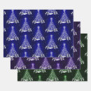Search for green christmas tree wrapping paper Silver