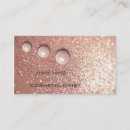 Search for pearl business cards Makeup artist