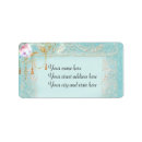 Search for wedding cake return address labels Gold