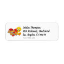 Search for tweety return address labels Hearts
