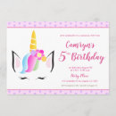 Search for 5th birthday invitations Pink