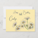 Search for yellow daisy birthday cards Elegant