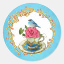 Search for vintage tea cup stickers Elegant