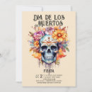 Search for dia de los muertos invitations Skeleton