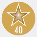 Search for age 40 stickers Birthday