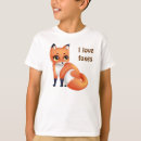 Search for kawaii fox tshirts Cartoon