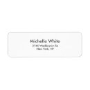 Search for doctor return address labels Chic trendy stylish contemporary