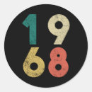 Search for made in 1968 stickers Vintage