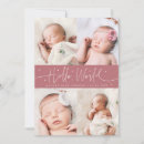 Search for hello birth announcement cards Minimalist