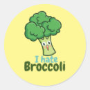 Search for funny broccoli stickers Kawaii